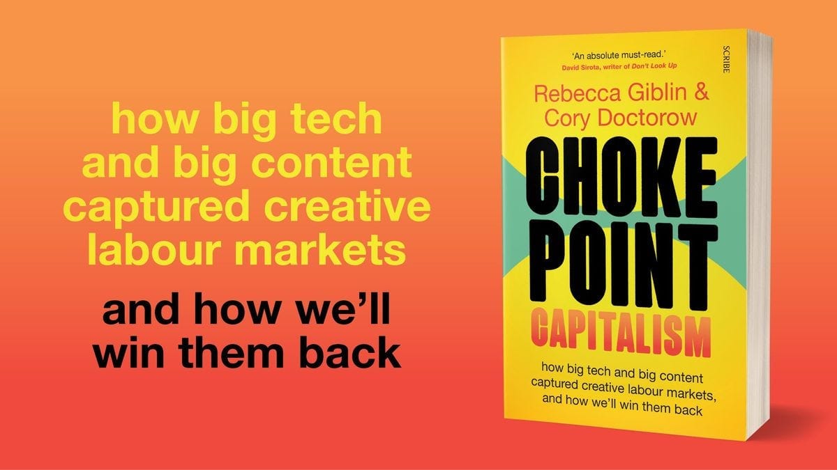 Scribe Publications on Twitter: "CHOKEPOINT CAPITALISM by @rgibli and ...